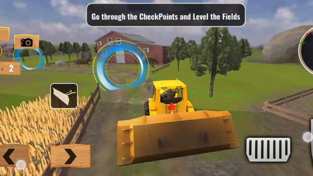 Real Tractor Drawing Farm Best Simulator Game смотреть онлайн