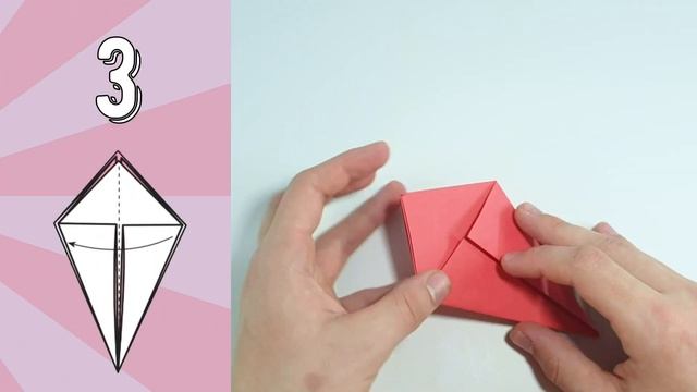 Как сделать ОРИГАМИ Цветок из бумаги своими руками смотреть онлайн