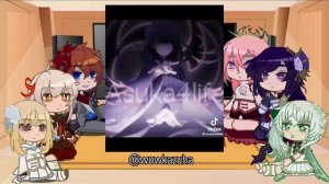 Genshin Impact React to Scaramouche/Wanderer • part 2 • Reupload