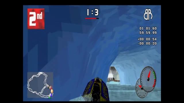 VR Sports Powerboat Racing - PS1 Gameplay смотреть онлайн