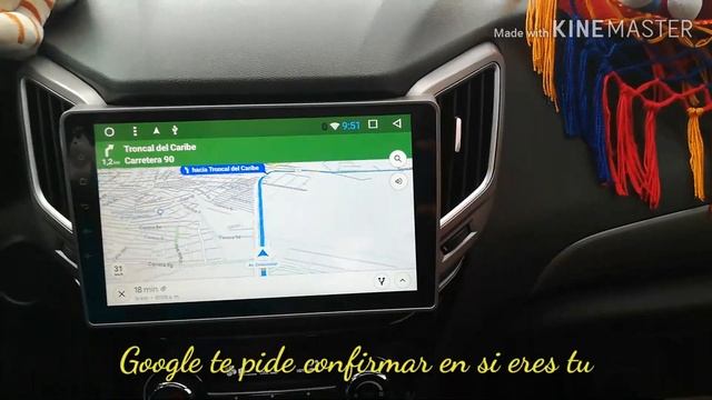 CHANGAN CS15 Uso del Google Map смотреть онлайн