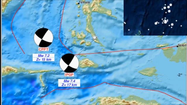 M 7.3 EARTHQUAKE - HALMAHERA, INDONESIA - July 14, 2019 смотреть онлайн