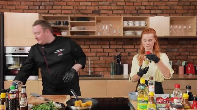 K cooking show - 2. Свиные ребрышки в соусе терияки. Владивосток