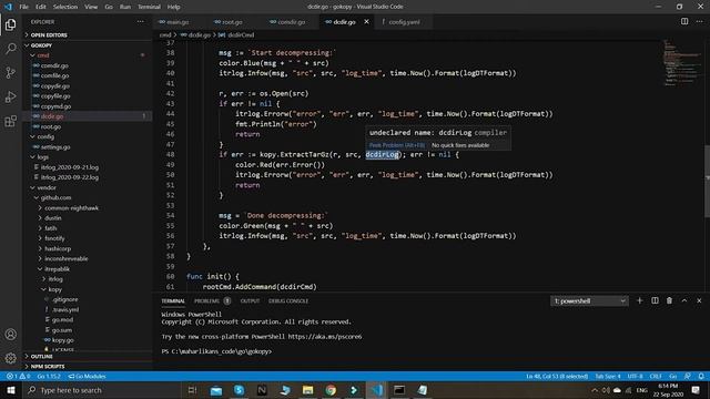 How to Decompress Tar.Gz File Extension in Go - Backup Files Software From Scratch Written in Go #9 смотреть онлайн