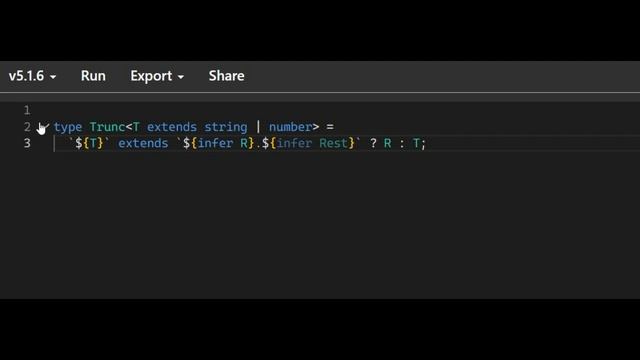 Typescript tutorial, Trunc type смотреть онлайн