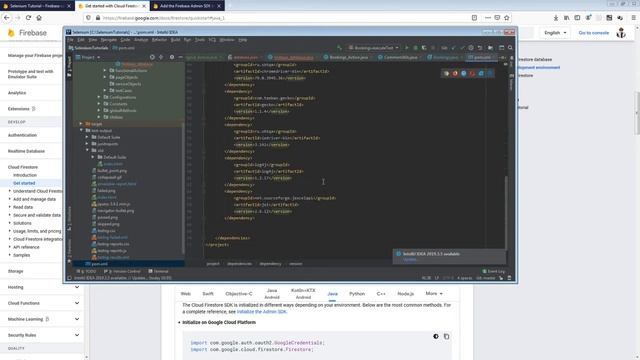 Firebase Selenium setup | Selenium Firebase Tutorial Part 2 смотреть онлайн