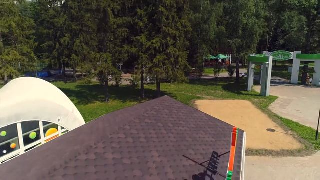 Летнее уличное кафе из дерева 6х9м. Проект и монтаж под ключ. Московские Навесы. смотреть онлайн