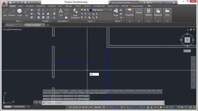 14_03-Drawing The Building - Part 3- Autodesk AutoCAD Training Video Tutorial смотреть онлайн
