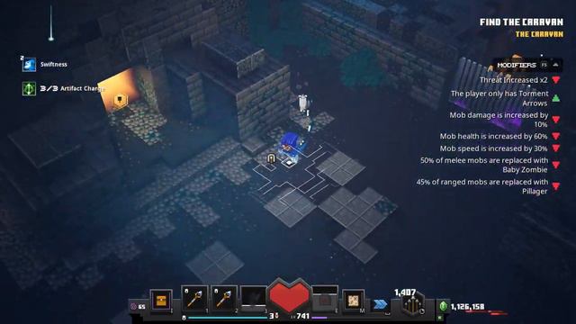 Minecraft Dungeons Torment Strike vs. Creeper Woods Apocalypse +25 Daily Trial Lv.III 6 Banners смотреть онлайн