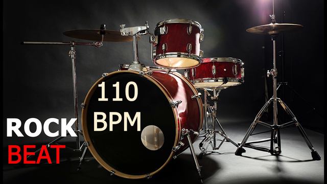 110 Bpm Drum Beat Rock - Drum loop C (You can download it for free!) смотреть онлайн