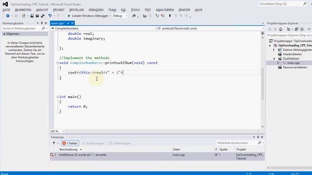 C++: Operator Overloading смотреть онлайн