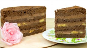 Безумно вкусный торт "Шоколад-Банан"- Я - ТОРТодел!