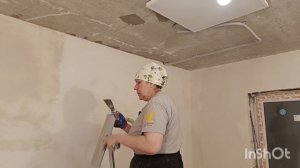 Как закрепить полимерную шпаклевку под обои гипсовой Pufas