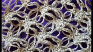 Узор с соломоновыми петлями - Pattern with Solomon`s loops