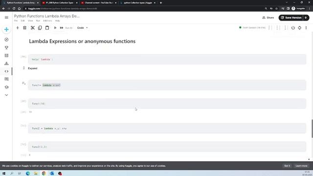 PL 010 Python Function Lambda Array смотреть онлайн