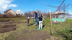 Установка детского спортивного комплекса «Юный атлет лайт»