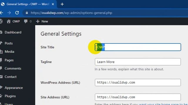 Change Site Title in WordPress смотреть онлайн