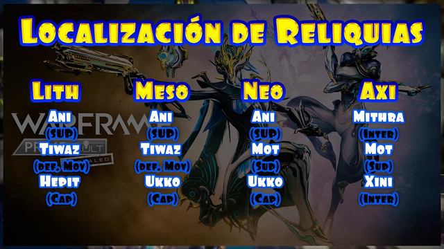 MIRAGE☠ Y BANSHEE Prime🎵 | DONDE CONSEGUIR y DONDE FARMEAR SUS RELIQUIAS 2020😎 |Warframe🕹️ смотреть онлайн