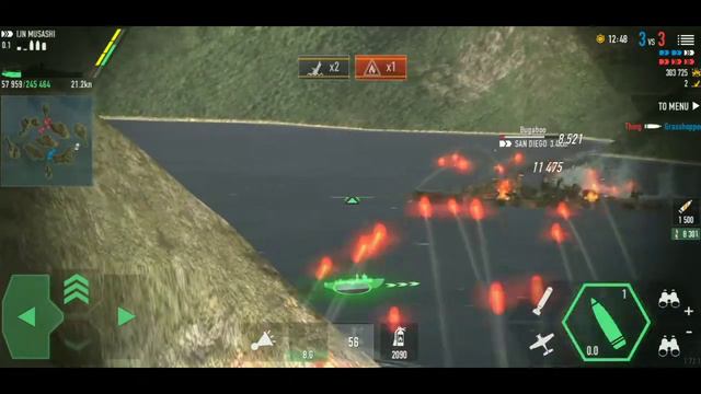 Battle of warships:Naval Blitz mod infinite ammo and torpedo смотреть онлайн