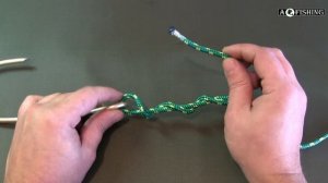 Как привязать крючок узел клинч