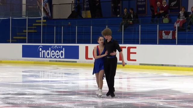 Eliana Gropman / Ian Somerville | Short Program | Richmond 2018 | Junior Grand Prix | смотреть онлайн