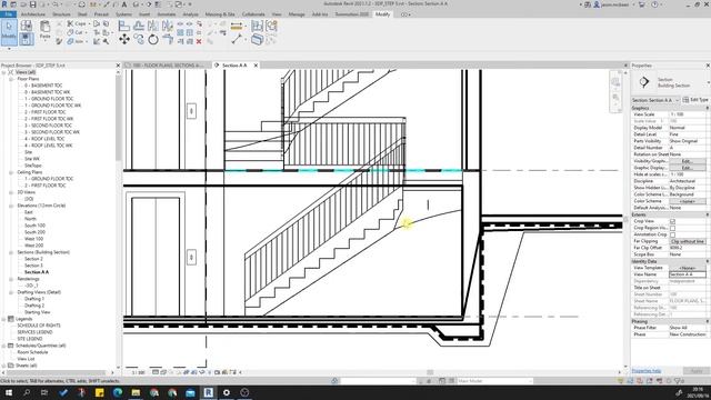 PREPARING A SDP IN REVIT STEP 5: DOCUMENTING SECTIONS смотреть онлайн
