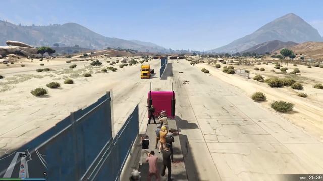 DEMO DERBY, STUNT FAILS & TRUCK JOUSTING! || GTA 5 Online || PC (Funny Moments) смотреть онлайн