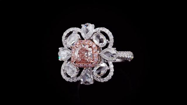 The Perfect Proportions of Ring Design For Fancy Diamond - A Brown Pink Diamond Ring смотреть онлайн