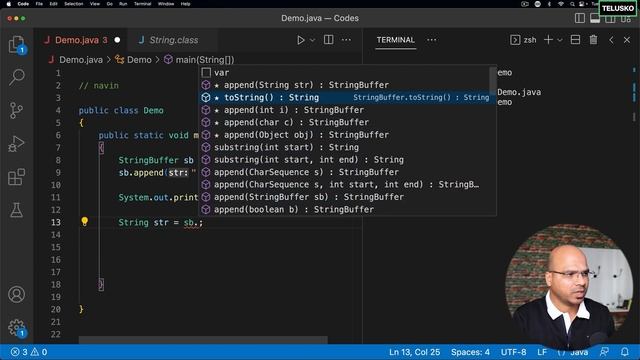#36 StringBuffer and StringBuilder in Java смотреть онлайн