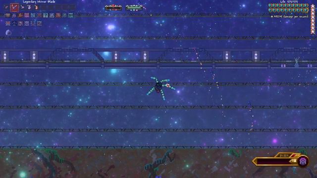 Terraria Calamity - Infernum mode The Devourer of Gods No Hit смотреть онлайн