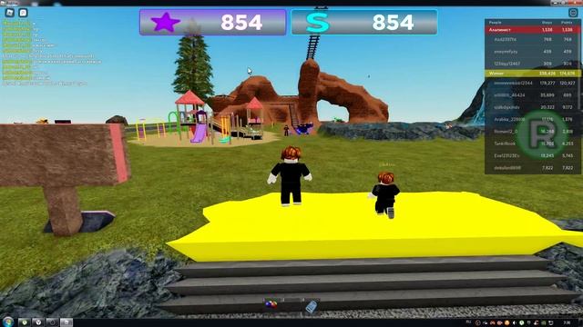 Прошёл 2000 ШАГОВ по лестнице вверх в Roblox (информативно) смотреть онлайн