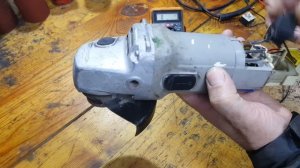 Ремонт Болгарки ИНТЕРСКОЛ УШМ-125/900 - Замена выключателя ( кнопки )