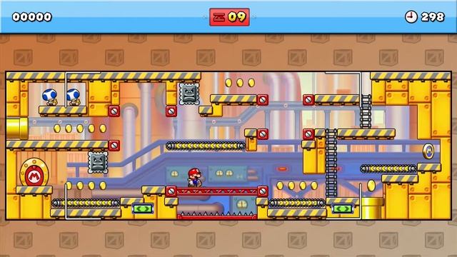 Mario vs. Donkey Kong: Tipping Stars 100% walkthrough World Bonus B1-8 - Wii U guide смотреть онлайн