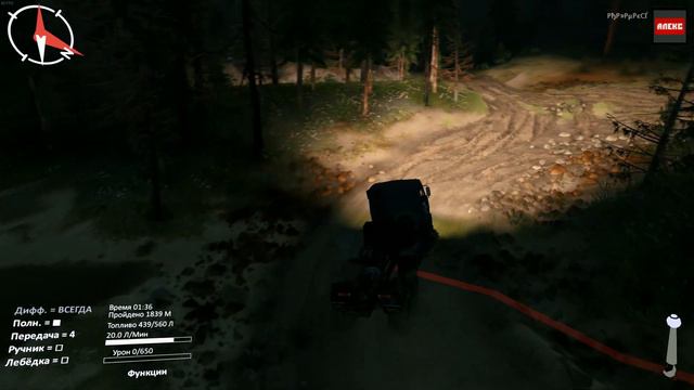 SpinTires - Прохождение карты 