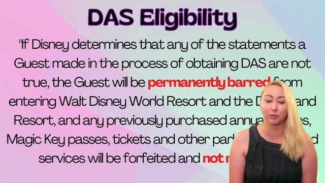 Disability Access Service Passes & Program at Walt Disney World Explained | DAS Advance at WDW смотреть онлайн