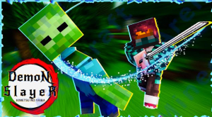#4 Клинок, рассекающий демонов в майнкрафт l Обзор Мода Kimetsu no Yaiba Demon Slayer в Minecraft