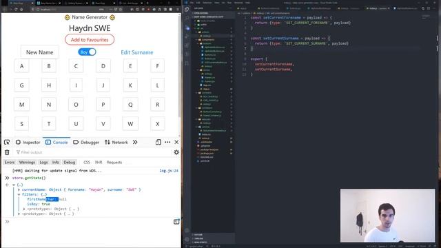 Generating Baby Names with React + Redux | Redux Tutorial 2021 смотреть онлайн