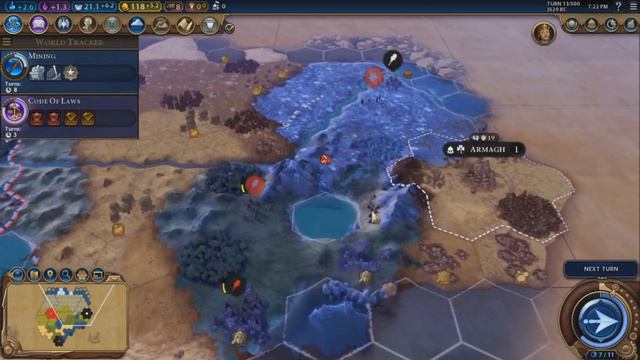 Civilization VI (Gathering Storm) As Korea - Episode 1 смотреть онлайн
