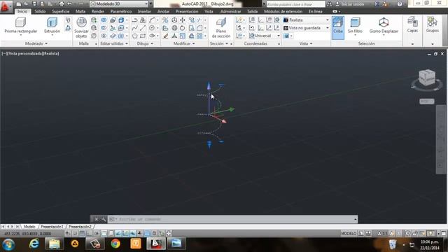 AutoCAD 2014 Resorte Helicoidal video en HD смотреть онлайн
