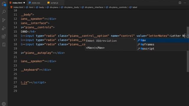 Build Modern JavaScript Projects 0420 Piano HTML смотреть онлайн