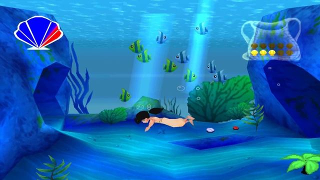Disney's The Little Mermaid II (PS1) 100% Walkthrough - Part 6 - Sea Garden смотреть онлайн