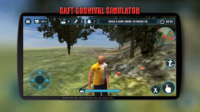 Raft Survival Shark Simulator Android смотреть онлайн