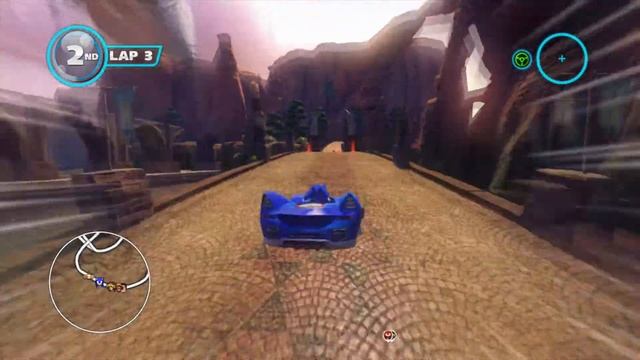 Sonic & All Stars Racing Transformed INTERACTIVE DEMO Game Play (Wii U Kiosk Unit) смотреть онлайн