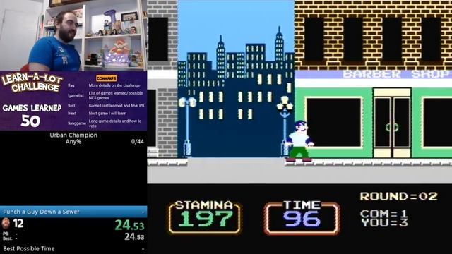 Urban Champion - Any% - 0:33.033 | Learn-A-Lot Challenge Game #51 смотреть онлайн