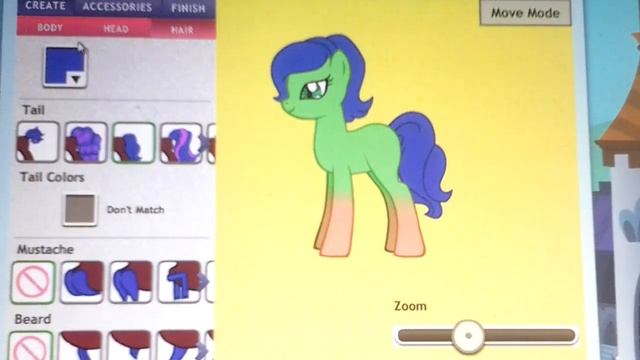 Создаём поняху в "пони креатор 3" смотреть онлайн