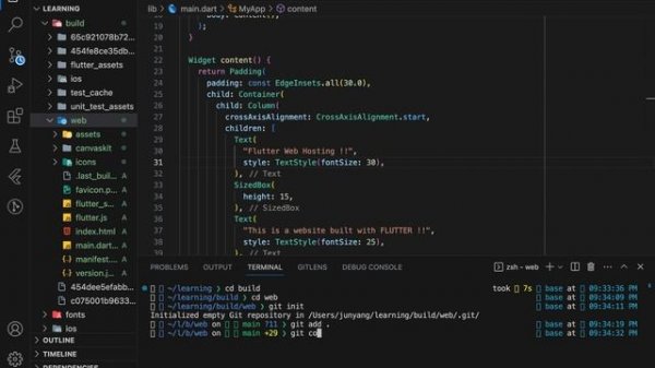 Flutter Web App Deploy on Github Pages