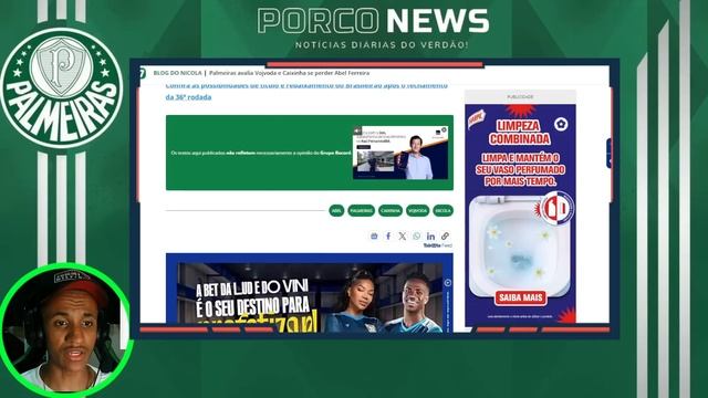 SE PERDER ABEL PALMEIRAS QUER CAIXINHA OU VOJVODA! | ULTIMAS NOTICIAS DO PALMEIRAS смотреть онлайн