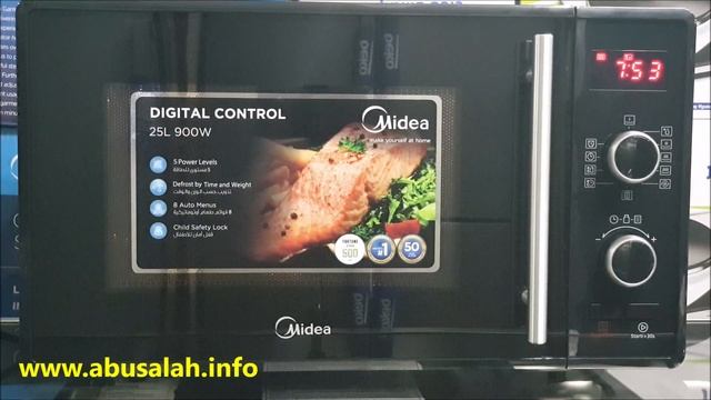 طريقة تشغيل مايكروويف ميديا 25 لتر Midea 25L Microwave MD-MWO9025BD смотреть онлайн