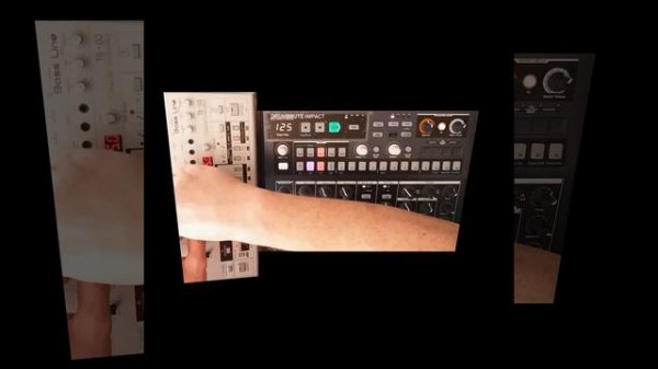 Arturia Drumbrute Impact & Roland TB03 Jam
