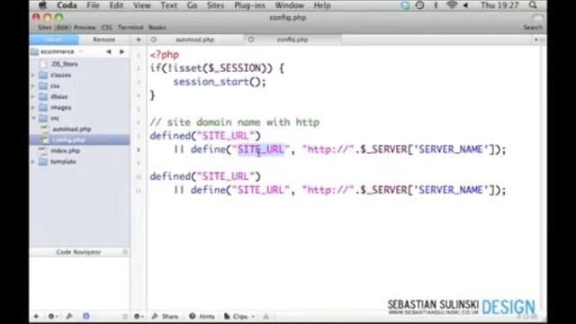 E commerce website with PHP, MySQL, jQuery and PayPal #4 - Configuration file смотреть онлайн
